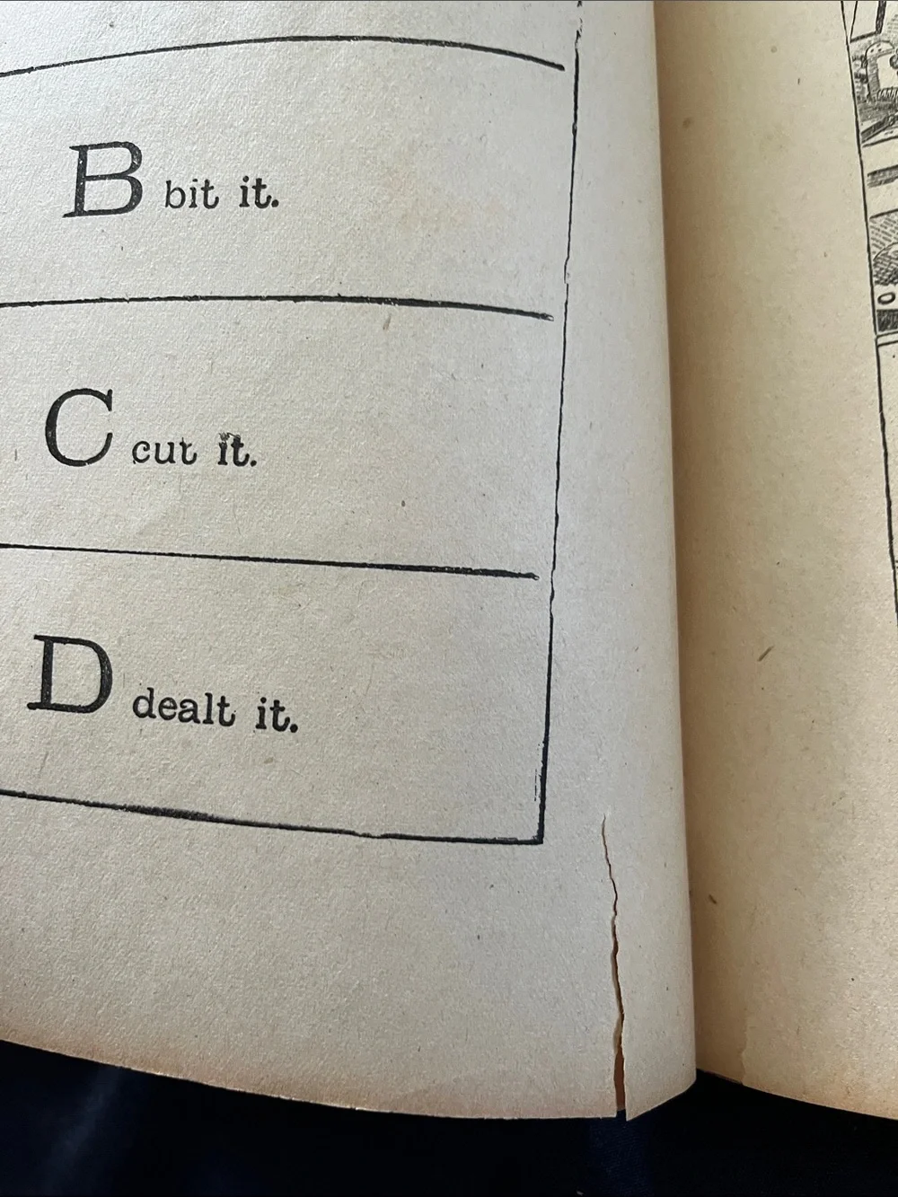 Antique MOTHER GOOSE ABC Book 1918 Inscription MA Donohue &Co Chicago
